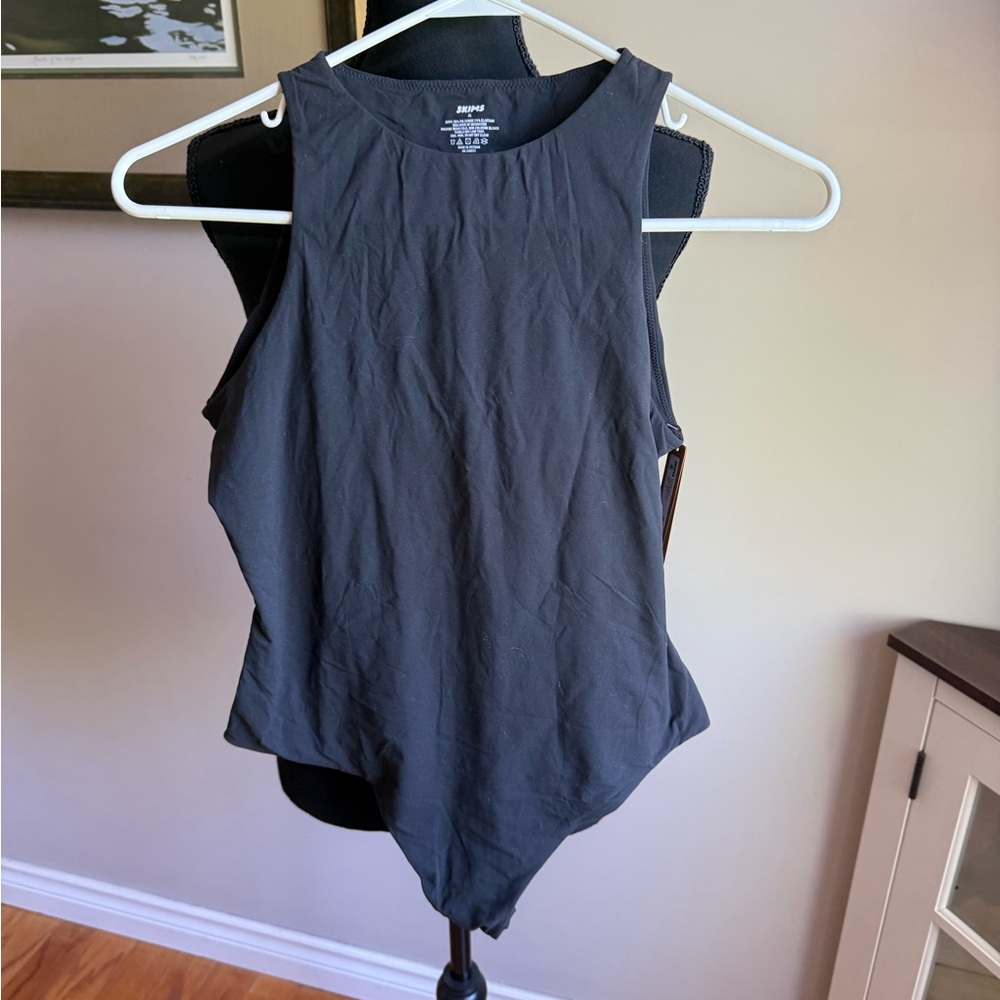 SKIMS High Neck Body Suit XL, Black